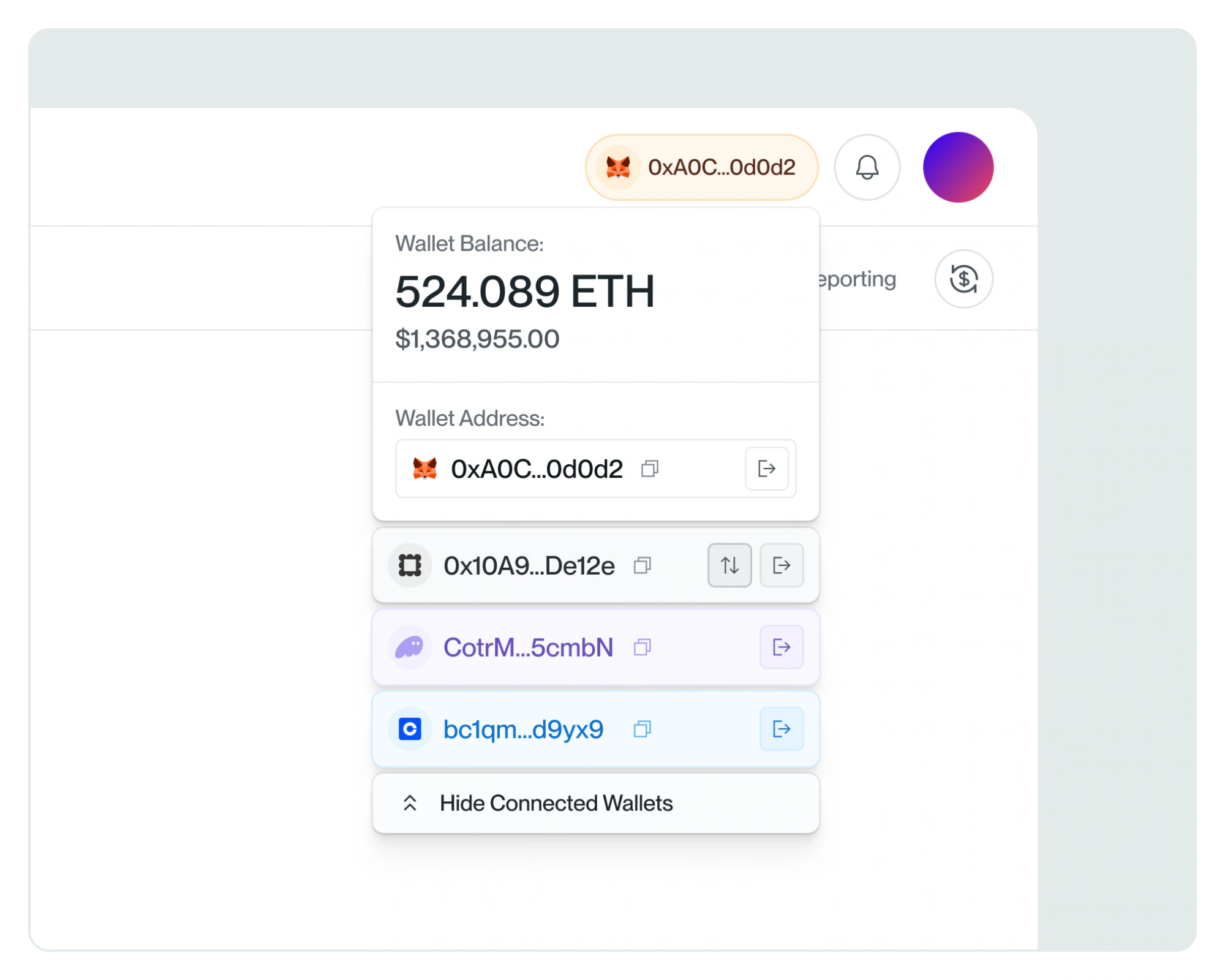 Bitwise: Onchain Wallet