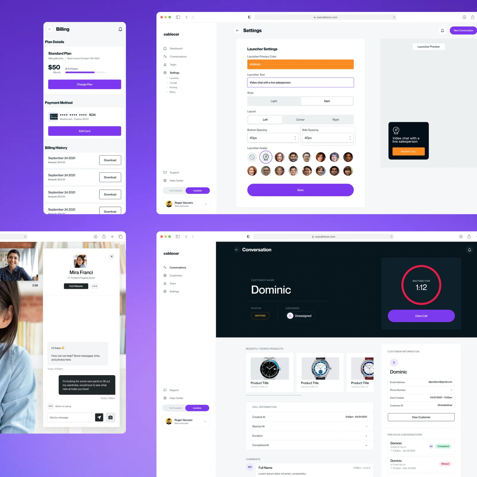 Cablecar: App