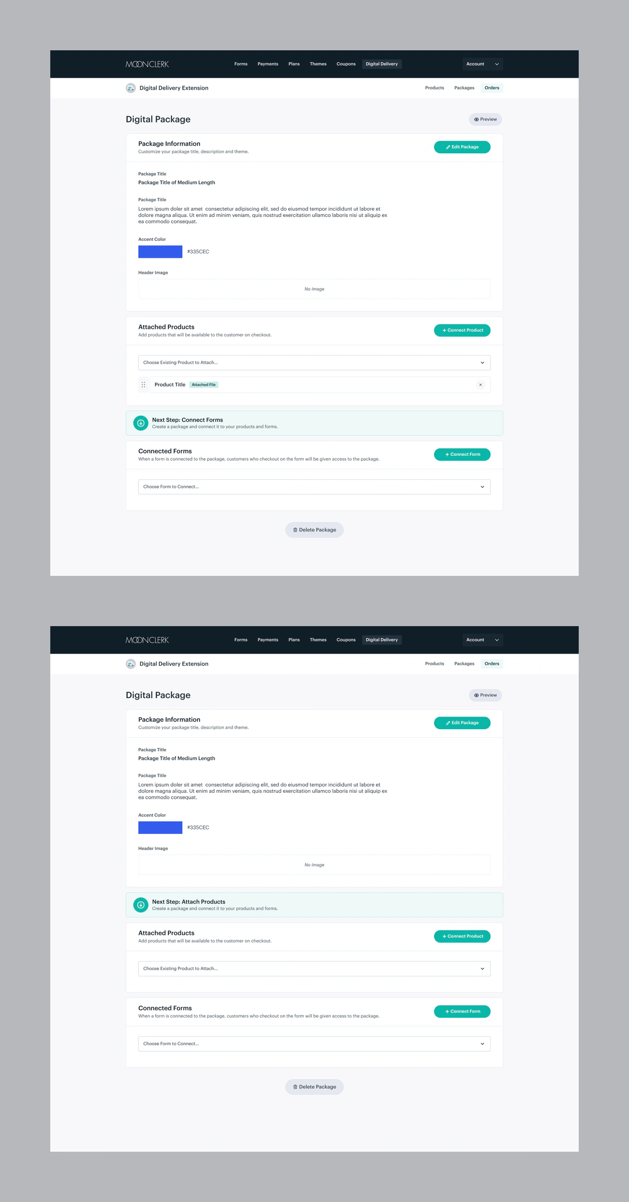 Moonclerk: Digital Delivery